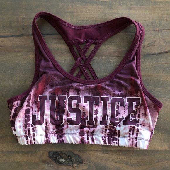 Justice Sports Bra - Picture 1 of 3